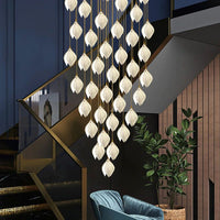Thumbnail for Ceramic Petal Art Chandelier