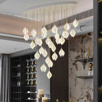 Thumbnail for Ceramic Petal Art Chandelier