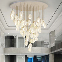 Thumbnail for Ceramic Petal Art Chandelier