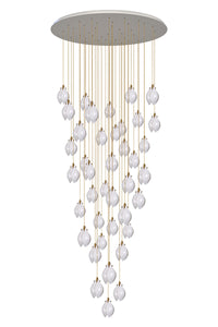 Thumbnail for Ceramic Petal Art Chandelier