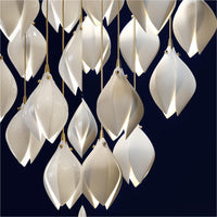 Thumbnail for Ceramic Petal Art Chandelier