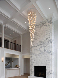 Thumbnail for Ceramic Petal Art Chandelier