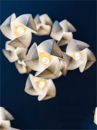 Thumbnail for Ceramic Petal Art Chandelier