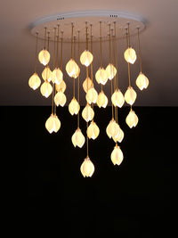 Thumbnail for Ceramic Petal Art Chandelier