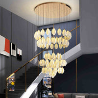 Thumbnail for Ceramic Petal Art Chandelier