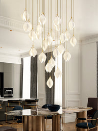 Thumbnail for Ceramic Petal Art Chandelier
