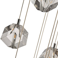 Thumbnail for Nordic Luxury Cut Crystal Foyer Chandelier