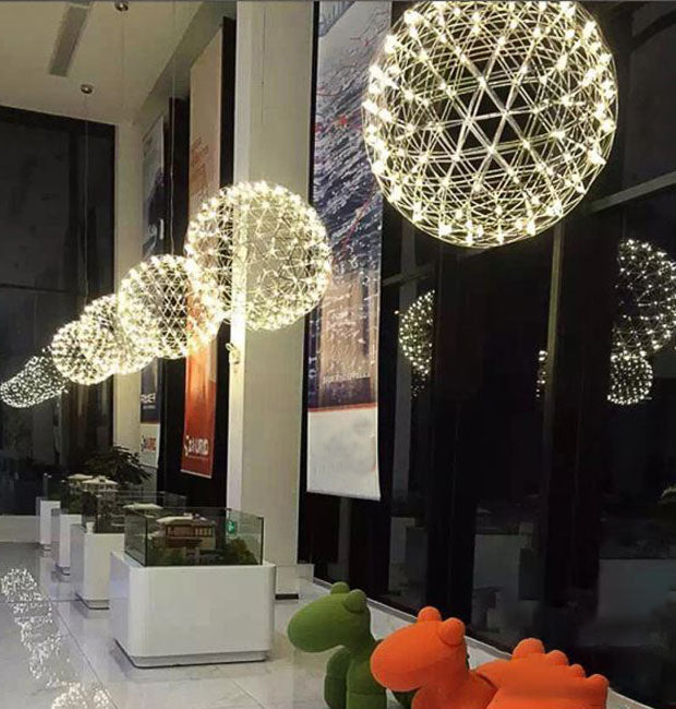 Nordic Starry Spark Ball Chandelier