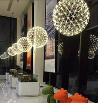 Thumbnail for Nordic Starry Spark Ball Chandelier
