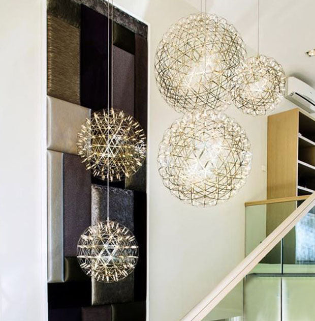Nordic Starry Spark Ball Chandelier