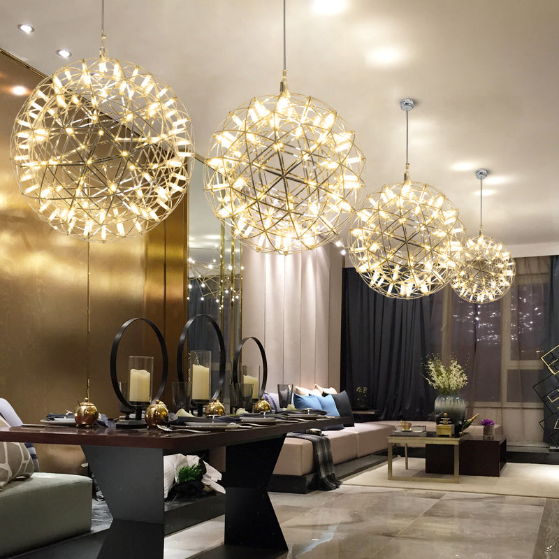 Nordic Starry Spark Ball Chandelier