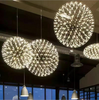 Thumbnail for Nordic Starry Spark Ball Chandelier