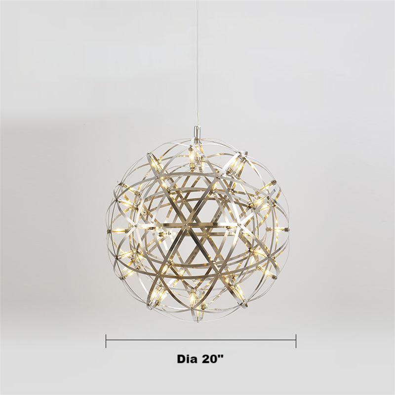 Nordic Starry Spark Ball Chandelier