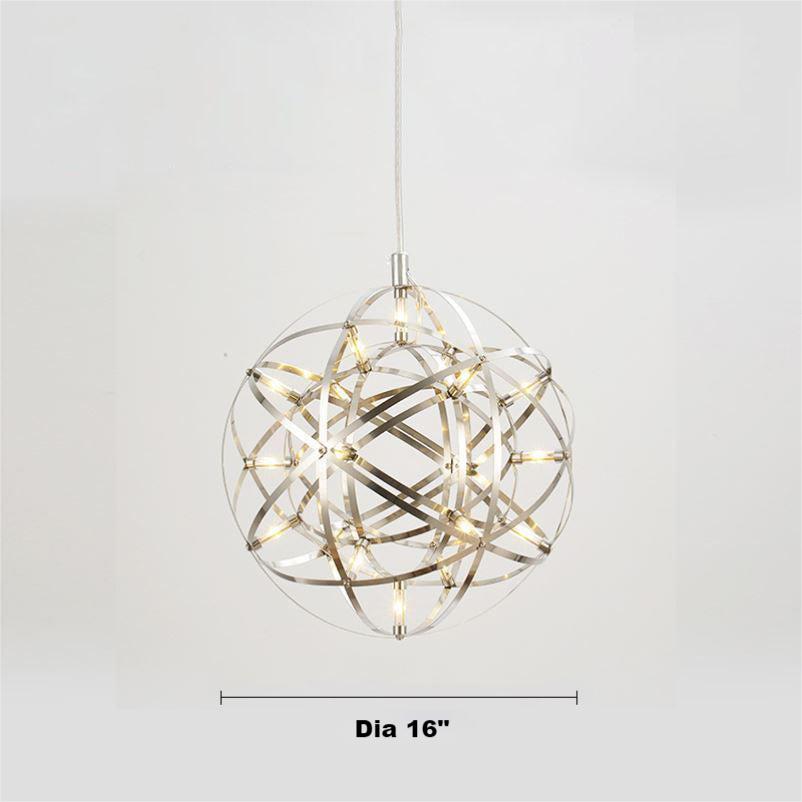 Nordic Starry Spark Ball Chandelier