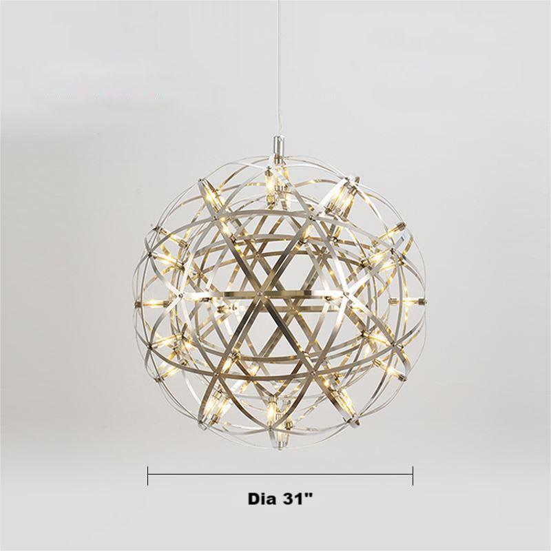 Nordic Starry Spark Ball Chandelier
