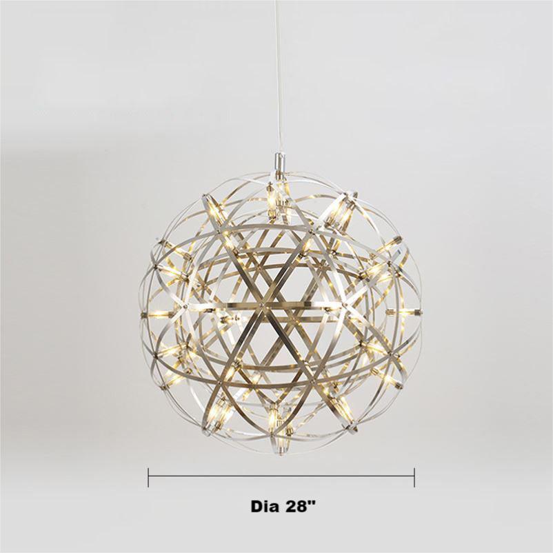Nordic Starry Spark Ball Chandelier