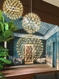 Thumbnail for Nordic Starry Spark Ball Chandelier