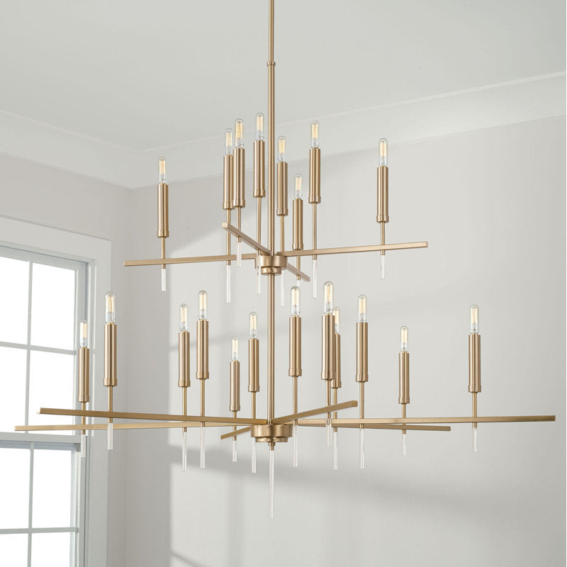 American Style Minimalist Living Room Chandelier