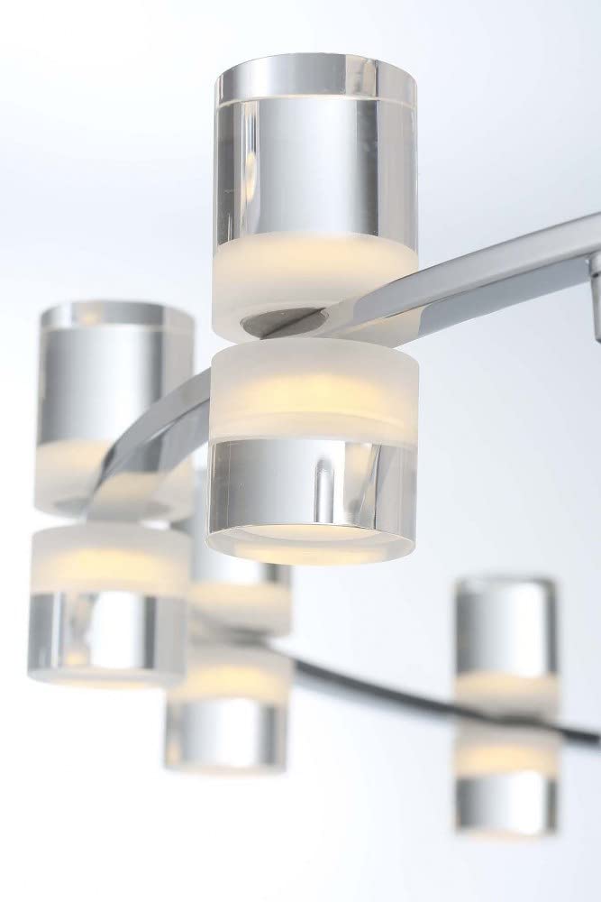 Modern Foyer Multi-tiered Ring Chandelier