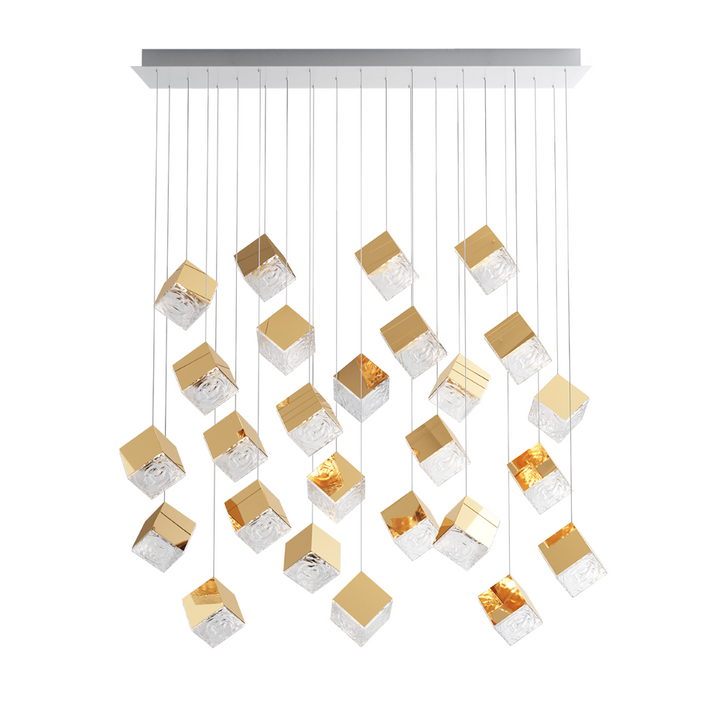 Nordic Designer Cube Chandelier