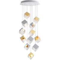 Thumbnail for Nordic Designer Cube Chandelier