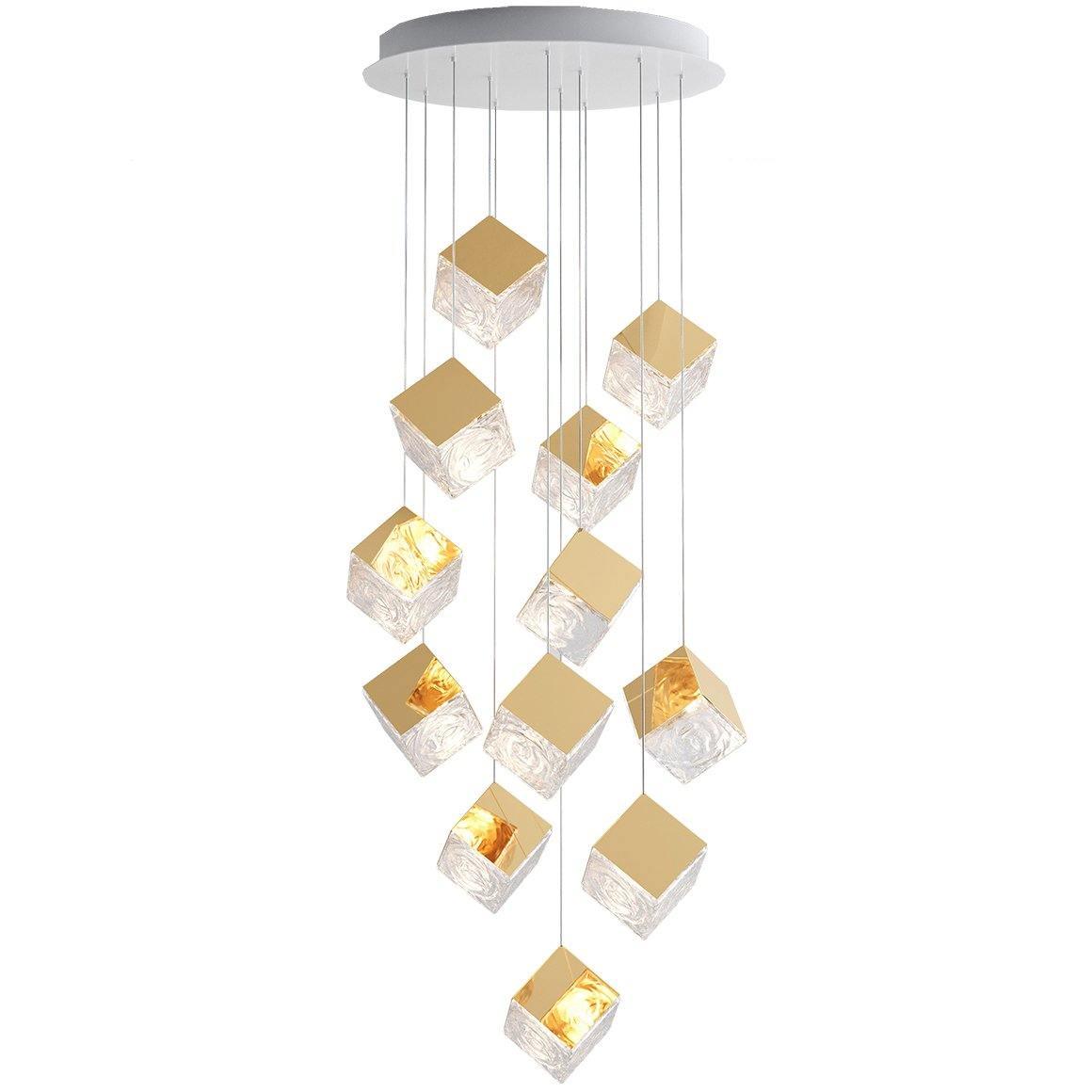 Nordic Designer Cube Chandelier