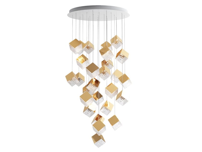 Nordic Designer Cube Chandelier