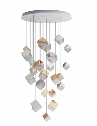 Nordic Designer Cube Chandelier