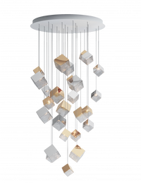 Thumbnail for Nordic Designer Cube Chandelier