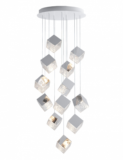 Nordic Designer Cube Chandelier