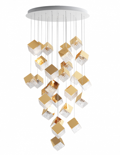 Nordic Designer Cube Chandelier