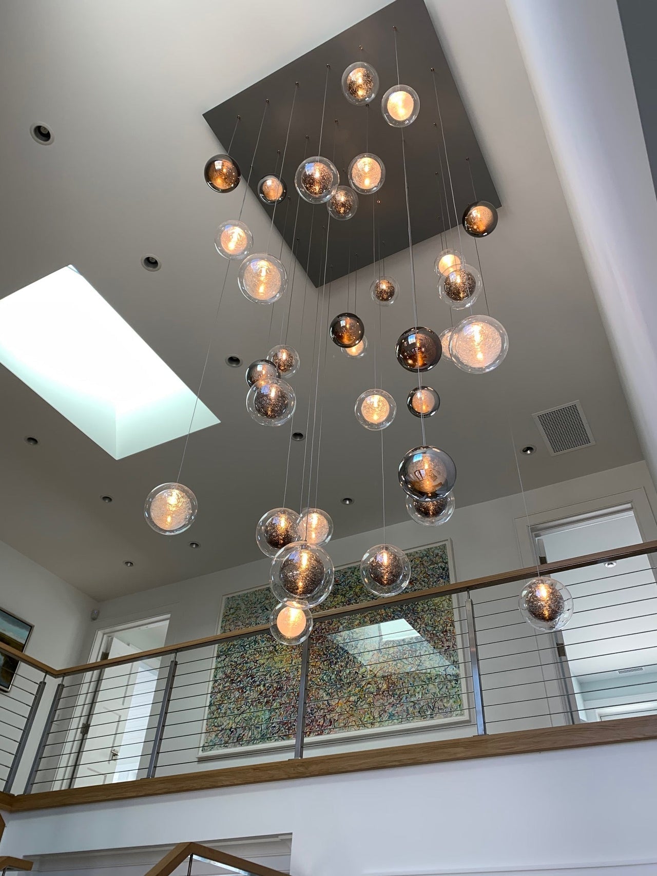 Nordic Glass Ball Designer Creative Chandelier