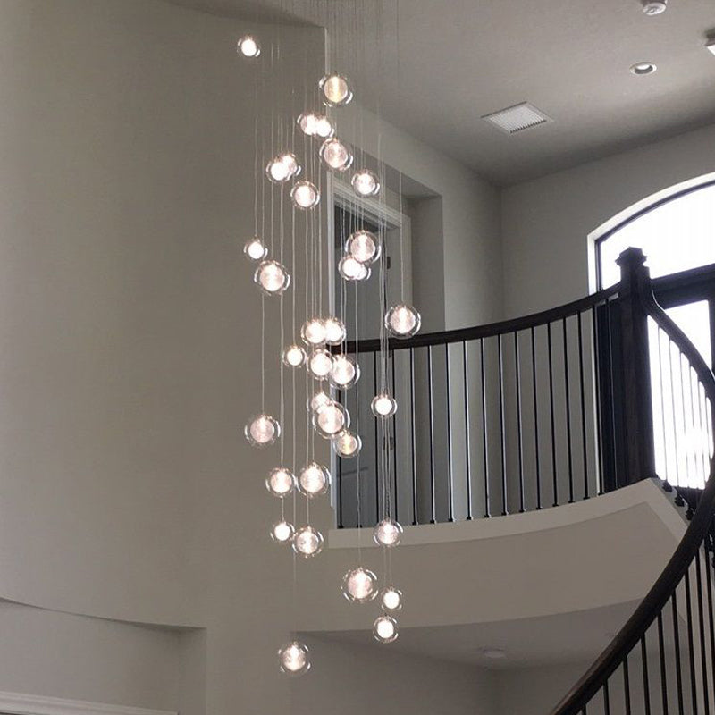 Nordic Glass Ball Designer Creative Chandelier