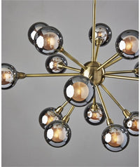 Thumbnail for Nordic Molecular Glass Ball Chandelier