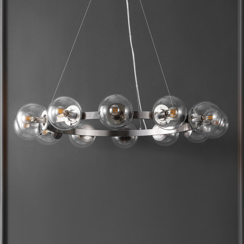 Ring Bubble Art Chandelier